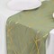 12"x108" Dusty Sage Geometric Polyester Table Runner Party Wedding Decorations